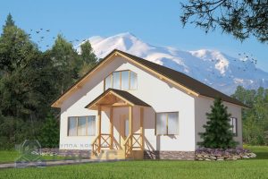Проект дома "Альпы", 146,3м2