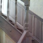 Деревянная лестница на заказ в Калининграде