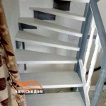 Замер, расчет, изготовление, доставка и установка деревянных лестниц на заказ